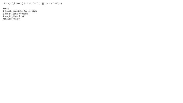 Remove file, but only if it's a symlink (3 Solutions!!) смотреть онлайн