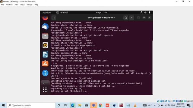 Installing FTP and SSH Services on Ubuntu | Linux Machine смотреть онлайн