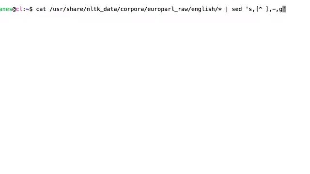 Determine most frequent word lengths using basic shell commands смотреть онлайн