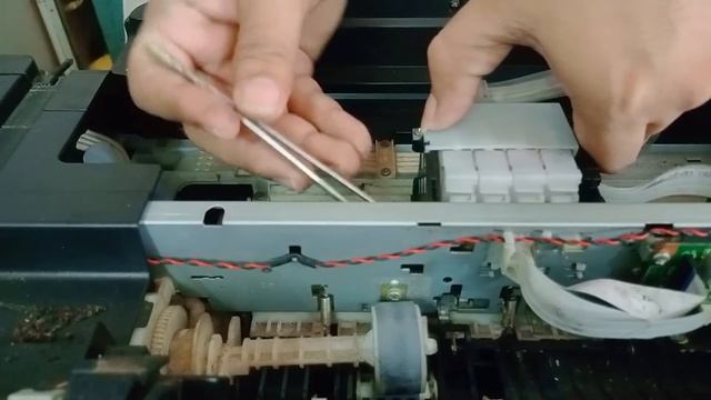 HOW TO REMOVE BROKEN TIMING BELT EPSON L120 L210 L220 L360 смотреть онлайн