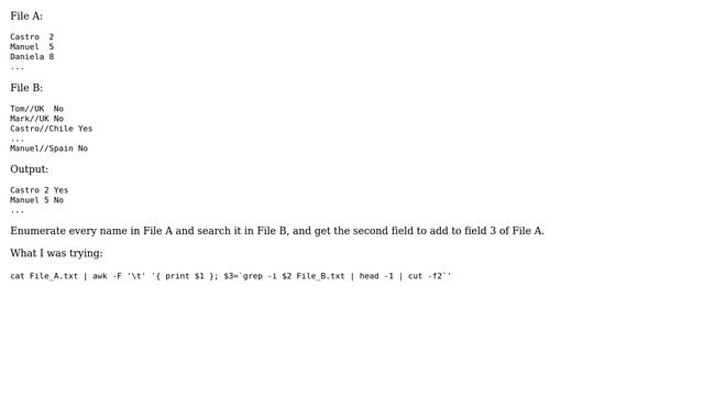 Unix & Linux: Search another file and add a value to certain field (2 Solutions!!) смотреть онлайн
