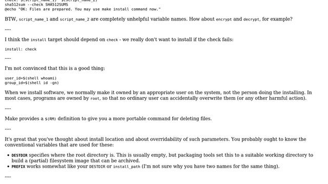 Portable (Linux, Cygwin,...) Makefile for my own Shell OpenSSL file en-/decryption scripts смотреть онлайн