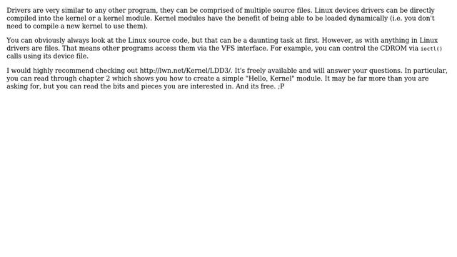 How do Linux drivers work and where do I find them? (esp. NIC driver)? (3 Solutions!!) смотреть онлайн