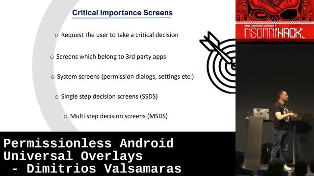 Permissionless Android Universal Overlays by Dimitrios Valsamaras смотреть онлайн