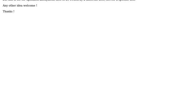 DevOps & SysAdmins: ftp upload / how to change permissions / ownership "automagically"? смотреть онлайн