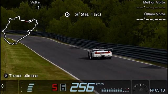 Gran Turismo PSP Record: "6'39'465" at nurburgring Nordschefle смотреть онлайн
