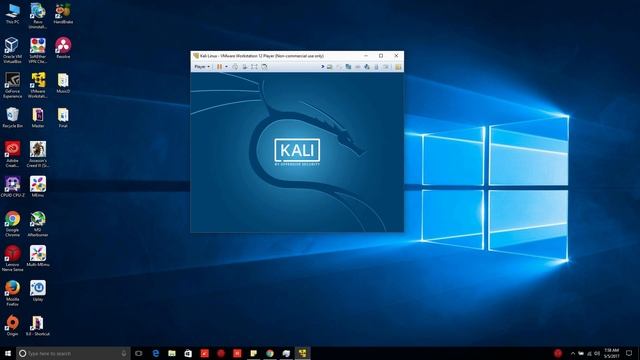 Install Kali-Linux 2017.1 in VMWare смотреть онлайн