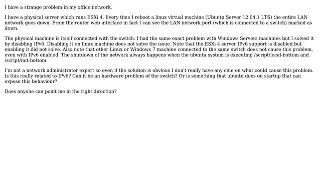 DevOps & SysAdmins: Linux server reboot brings down LAN network смотреть онлайн
