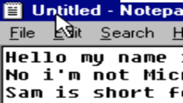 Microsoft Sam and His Fellow TTS Voices 3: Sam's Long Lost Twin смотреть онлайн
