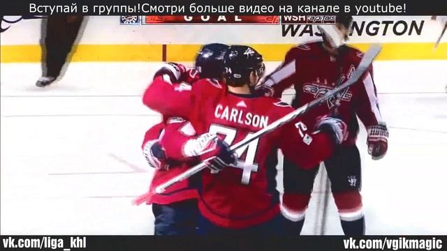 Овечкин бросает и забрасывает из своего круга | v.t.13 смотреть онлайн