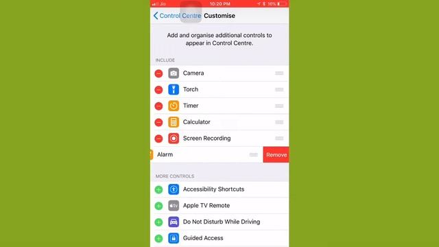 How To Customise Your Control Centre In Ios 11