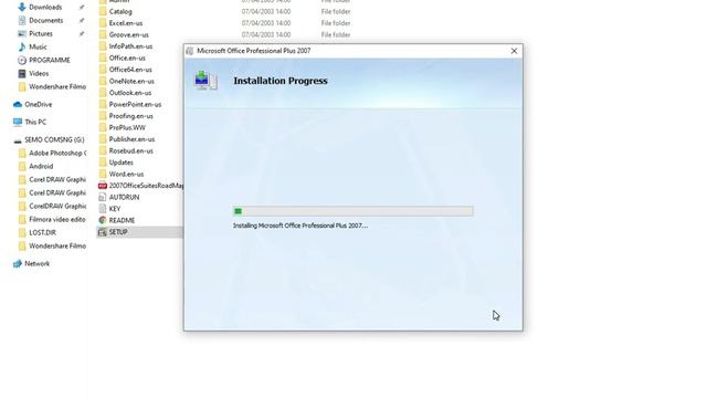 MS Office 2007 Installation . آفس 2007 مکمل انسٹال کرنے کا طریقہ смотреть онлайн