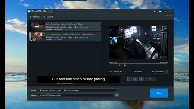 Free Video Merger - Merge Two Video Files Into One смотреть онлайн