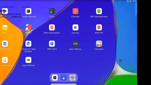 iPad-like JingOS' notification panel and control center смотреть онлайн