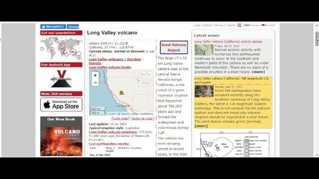 Long Valley Caldera M5.2, M4.6, 4.2, 4.0 Strong Quakes, Swarm In 24 Hrs! Supervolcano Rattling!