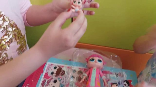 Распаковка лол Черри и лил систерс