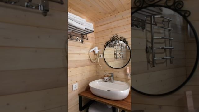 Обзор барнхауса. WoodVillas. Архыз.