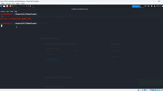 7 - Kali Linux Nessus Yüklemek