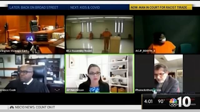 Man in Racist Rant Also Accused of Smearing Feces on Windows, to Remain Jailed | NBC10 смотреть онлайн