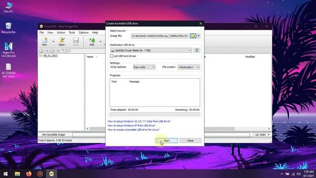 Membuat Bootable Windows/Linux dengan Aplikasi Power Iso смотреть онлайн