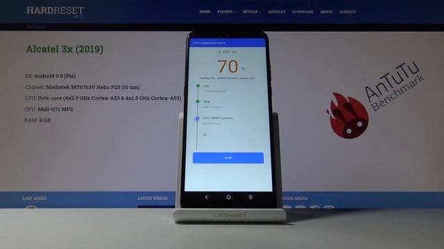 Antutu Benchmark in ALCATEL 3X (2019) – Checkup Performance смотреть онлайн