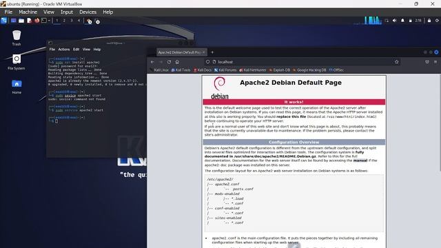 Konfigurasi Web Server Apache di Kali Linux смотреть онлайн