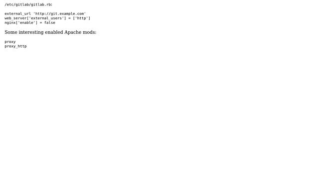 DevOps & SysAdmins: GitLab CE 7 behind Debian 8/Apache 2 virtual host: can t access assets смотреть онлайн