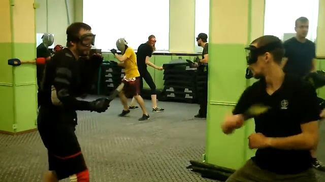 Ножевой бой A.C.T Инструктора Задерновский Д. - Ханбеков Н. смотреть онлайн