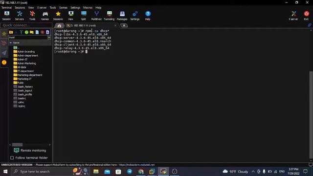 DHCP_install and configuration dhcp with centos8 смотреть онлайн