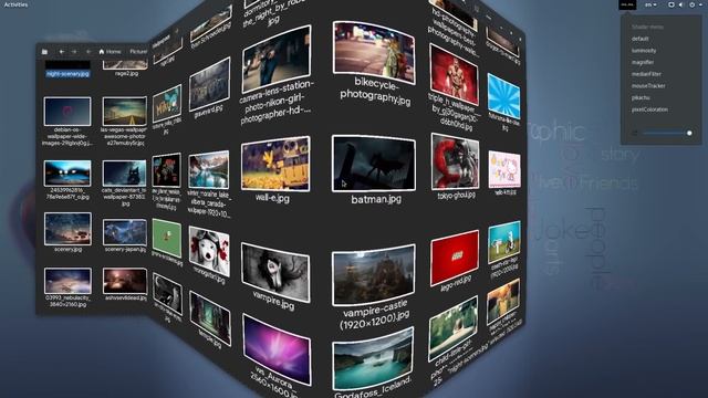 Shader Shell Extension | GNOME 3.20 смотреть онлайн