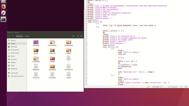 CECS 3234 Unix Operating System смотреть онлайн