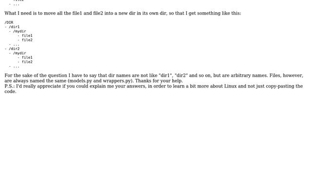 Unix & Linux: Move some files on every dir to a different dir смотреть онлайн