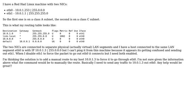 DevOps & SysAdmins: Adding a route to specific host go out a specific interface (2 Solutions!!) смотреть онлайн