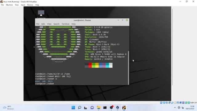 PERINTAH DASAR LINUX MINT смотреть онлайн