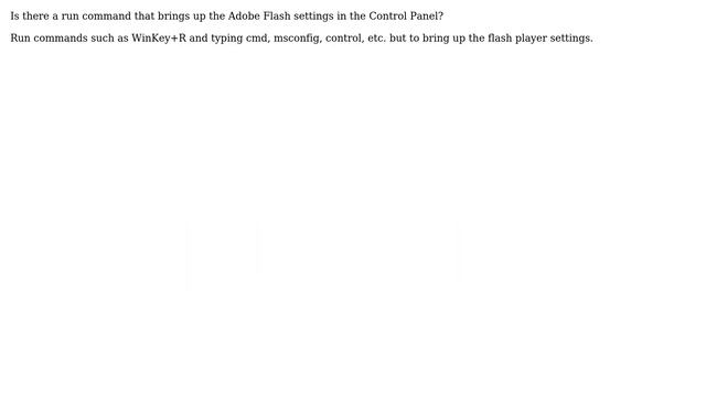 Unix & Linux: Run command for Adobe Flash settings смотреть онлайн