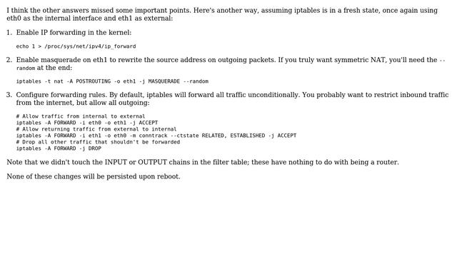 How to Set Up Linux Server As A Router with NAT? (3 Solutions!!) смотреть онлайн