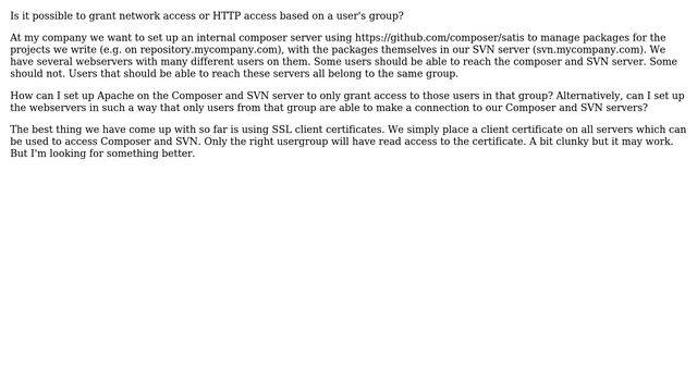 DevOps & SysAdmins: Grant HTTP access based on unix user group смотреть онлайн