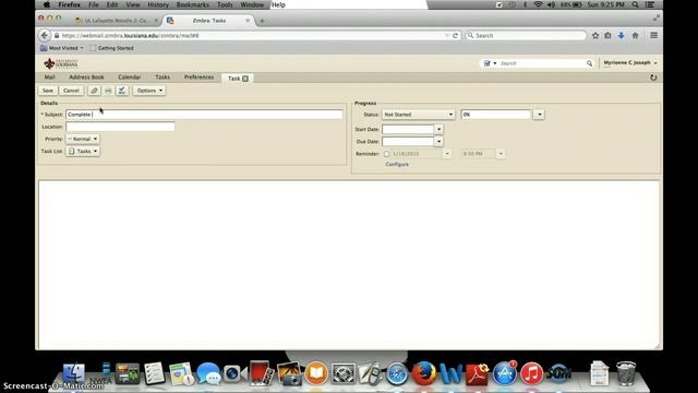 Using Zimbra Tutorial смотреть онлайн