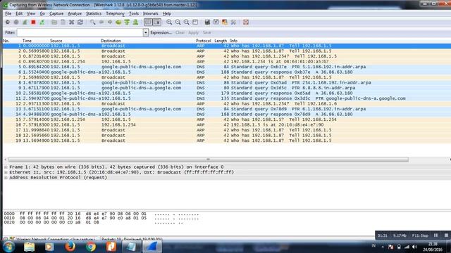 kali linux: capturing wiifi dengan wireshark смотреть онлайн