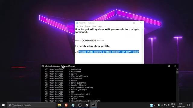 Show All WIFI Password in Windows | How to check WIFI Password in PC or Laptop | WIFI Password смотреть онлайн