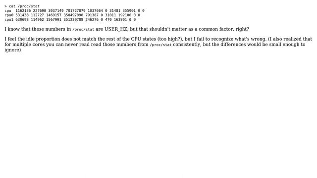 DevOps & SysAdmins: Confusion with cpu states in /proc/stat смотреть онлайн