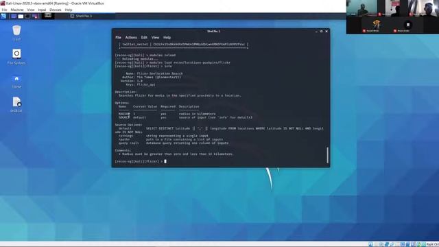 Using Recon ng Pushpin смотреть онлайн