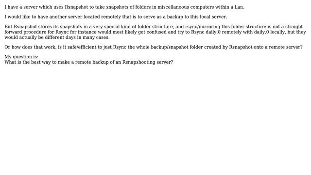 Unix & Linux: Remote backup of local server applying Rsnapshot (2 Solutions!!) смотреть онлайн