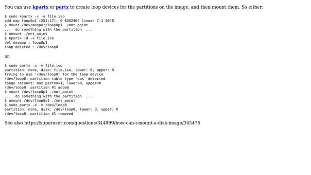 How to mount a multi-partition disk image in Linux? (4 Solutions!!) смотреть онлайн