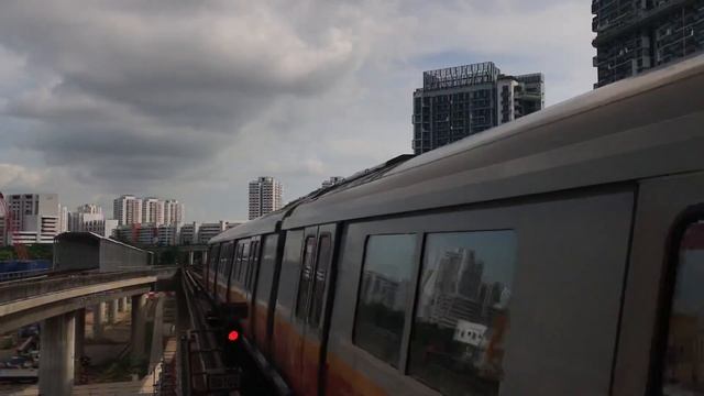 (Old Reserved Seating Stickers) KSFB 649/650 Departing Jurong East