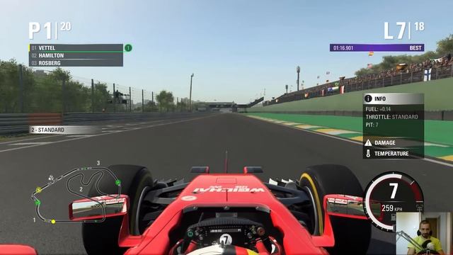 18# F1 2015 ► Velká cena - Brazílie ► boj o mistra ► смотреть онлайн