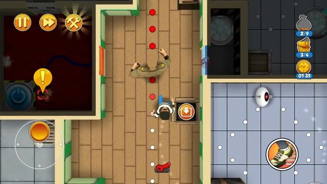 Robbery Bob 2: SEAGULL BAY Level 20 - 3 Stars , iOS/Android Walkthrough смотреть онлайн