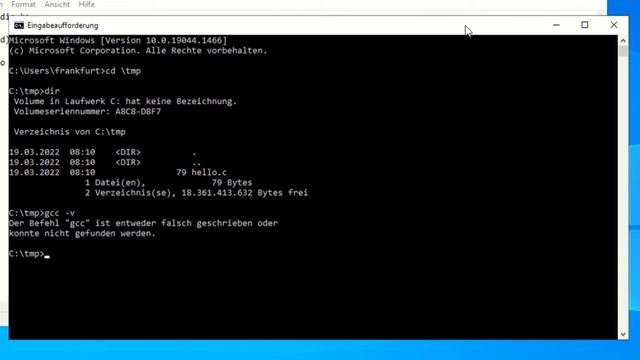 Tutorial: Hallo Welt in C unter Windows смотреть онлайн