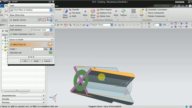 UG NX ADVANCE PART DESIGN FOR EXPERTS (TUTORIALS 06) смотреть онлайн