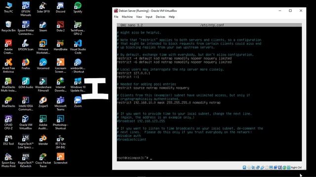 Tutorial Konfigurasi Debian 10 Buster : Web Server, FTP Server, NTP dan Proxy Server VirtualBox смотреть онлайн